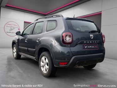 Dacia duster blue dci 115 4x4 essentiel garantie 12mois occasion parc voitures beauvais simplicicar simplicibike france