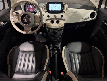 Fiat 500c serie 6 euro 6d 1.2 69 ch eco pack club cuir origine france garantie 12 mois occasion simplicicar nancy simplicicar...
