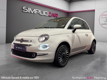 Fiat 500c serie 6 euro 6d 1.2 69 ch eco pack club cuir origine france garantie 12 mois occasion simplicicar nancy simplicicar...