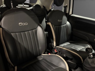 Fiat 500c serie 6 euro 6d 1.2 69 ch eco pack club cuir origine france garantie 12 mois occasion simplicicar nancy simplicicar...