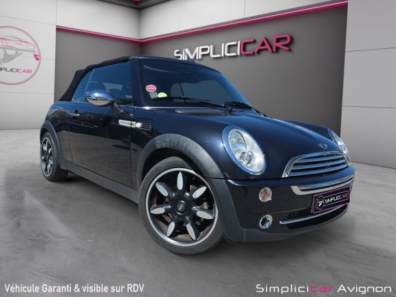 Mini cabriolet r52 cooper sidewalk 115ch entretien a jour occasion avignon (84) simplicicar simplicibike france