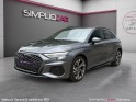 Audi a3 sportback s-line 35 tdi 150 s-tronic - shadow line - volant méplat - garantie 12 mois occasion simplicicar nimes -...