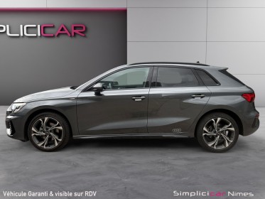 Audi a3 sportback s-line 35 tdi 150 s-tronic - shadow line - volant méplat - garantie 12 mois occasion simplicicar nimes -...