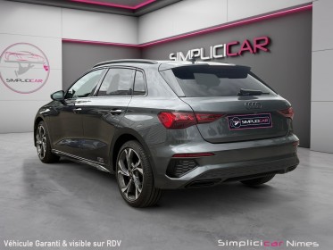 Audi a3 sportback s-line 35 tdi 150 s-tronic - shadow line - volant méplat - garantie 12 mois occasion simplicicar nimes -...