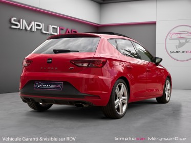Seat leon 2.0 tsi 265 cupra dsg6 toit ouvrant ligne à clapets garantie 12 mois occasion simplicicar mery-sur-oise...