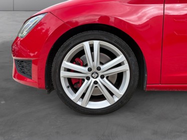 Seat leon 2.0 tsi 265 cupra dsg6 toit ouvrant ligne à clapets garantie 12 mois occasion simplicicar mery-sur-oise...