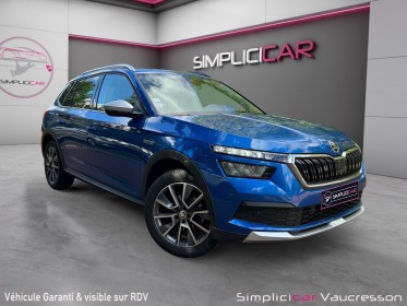 Skoda kamiq 1.0 tsi evo 116 ch dsg7 scoutline occasion simplicicar vaucresson simplicicar simplicibike france