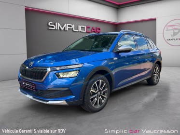 Skoda kamiq 1.0 tsi evo 116 ch dsg7 scoutline occasion simplicicar vaucresson simplicicar simplicibike france