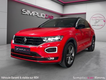 Volkswagen t-roc r-line 1.5 tsi 150 ch dsg7 evo occasion simplicicar reims simplicicar simplicibike france