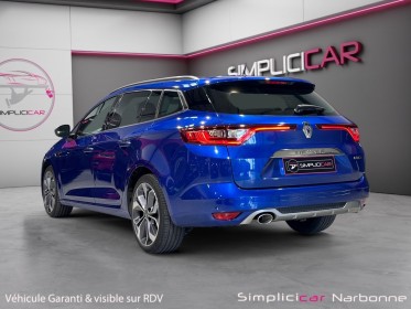 Renault megane iv berline blue dci 150 edc gt-line garantie 12 mois toit ouvrant carplay caméra de recul occasion...