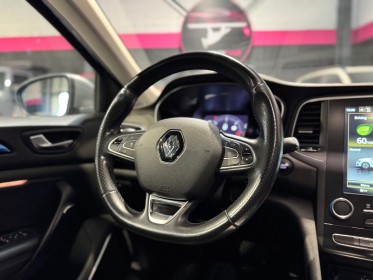 Renault megane iv berline blue dci 150 edc gt-line garantie 12 mois toit ouvrant carplay caméra de recul occasion...