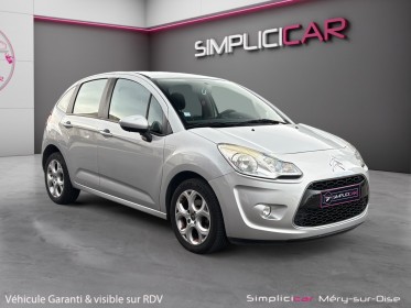 Citroen c3 1.4i airdream confort idéal jeune permis véhicule suivi occasion simplicicar mery-sur-oise simplicicar...