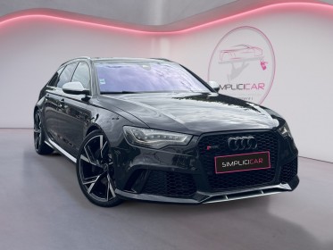 Audi rs6 avant v8 4.0 tfsi 560 quattro tiptronic 8 occasion simplicicar orgeval  simplicicar simplicibike france