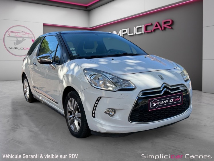 Citroen ds3 e-hdi 90 airdream so chic occasion cannes (06) simplicicar simplicibike france Citroen ds3 e-hdi 90 airdream so chic occasion cannes (06) simplicicar simplicibike france