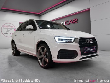 Audi q3 q3 2.0 tfsi 220ch quattro ambition luxe origine france 100% audi garantie 12 mois occasion simplicicar nancy...