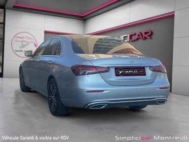Mercedes classe e 220 d 9g-tronic avantgarde line sort de révision mercedes garantie 12 mois occasion montreuil (porte de...