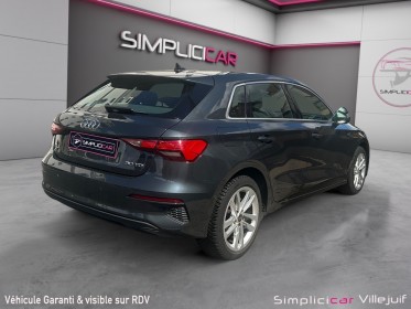 Audi a3 sportback 30 tdi 116 design, park assist, carplay, caméra de recule, garantie 12 mois occasion simplicicar villejuif...