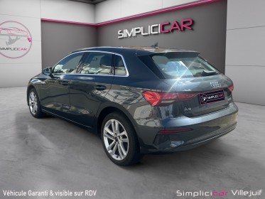 Audi a3 sportback 30 tdi 116 design, park assist, carplay, caméra de recule, garantie 12 mois occasion simplicicar villejuif...