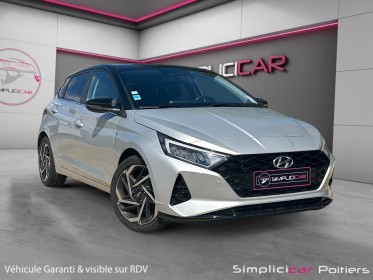Hyundai i20 1.0 t-gdi 100ch hybrid n-line creative carplay keyless caméra de recul garantie 12 mois occasion simplicicar...