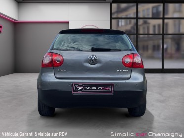 Volkswagen golf 2.0 tdi 140 fap cr confortline dsg6 - garantie 12mois - carplay - climatisation bi zone - historique......