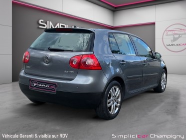 Volkswagen golf 2.0 tdi 140 fap cr confortline dsg6 - garantie 12mois - carplay - climatisation bi zone - historique......