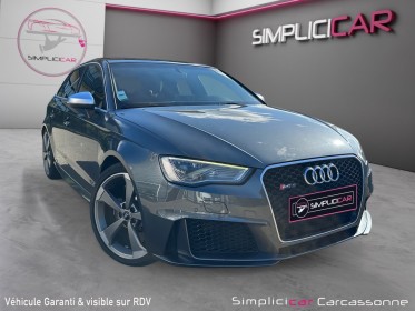 Audi rs3 sportback 2.5 tfsi 367 quattro s tronic 7 occasion simplicicar carcassonne simplicicar simplicibike france