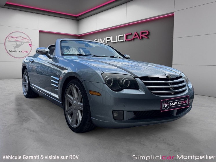 Chrysler crossfire roadster 3.2 v6 limited garantie 12 mois occasion montpellier (34) simplicicar simplicibike france Chrysler crossfire roadster 3.2 v6 limited garantie 12 mois occasion montpellier (34) simplicicar simplicibike france