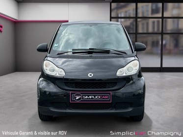 Smart fortwo mhd 71 cv jantes brabus sellerie cuir boite auto occasion champigny-sur-marne (94) simplicicar simplicibike france