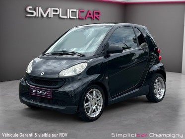Smart fortwo mhd 71 cv jantes brabus sellerie cuir boite auto occasion champigny-sur-marne (94) simplicicar simplicibike france