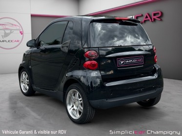 Smart fortwo mhd 71 cv jantes brabus sellerie cuir boite auto occasion champigny-sur-marne (94) simplicicar simplicibike france