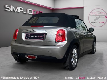 Mini cabriolet f57 cooper 136 ch bva6 finition red hot chili occasion simplicicar lyon nord  simplicicar simplicibike france