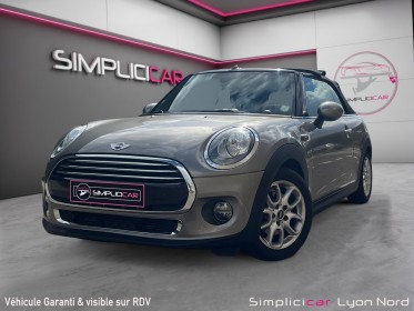 Mini cabriolet f57 cooper 136 ch bva6 finition red hot chili occasion simplicicar lyon nord  simplicicar simplicibike france