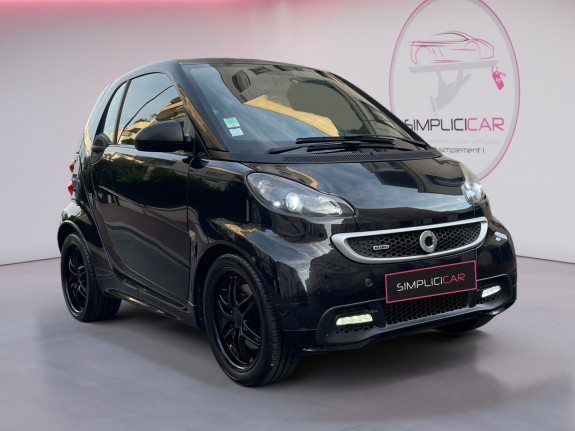 Smart fortwo  brabus  1.0 turbo / black exclusive pack occasion simplicicar orgeval  simplicicar simplicibike france