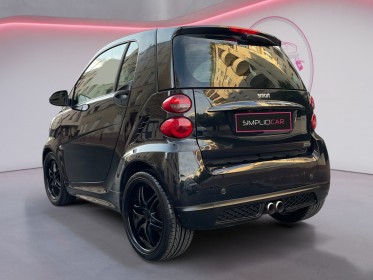 Smart fortwo  brabus  1.0 turbo / black exclusive pack occasion simplicicar orgeval  simplicicar simplicibike france