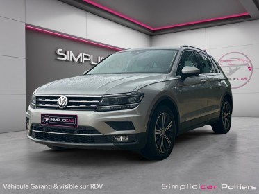 Volkswagen tiguan 2.0 tdi 150 dsg7 carat carplay toit ouvrant panoramique attelage Électrique garantie 12 mois occasion...