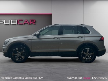 Volkswagen tiguan 2.0 tdi 150 dsg7 carat carplay toit ouvrant panoramique attelage Électrique garantie 12 mois occasion...