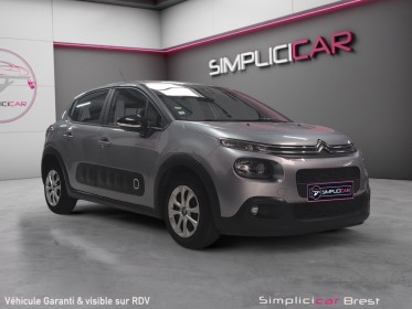 Citroen c3 bluehdi 100 ss bvm5 shine - garantie 12 mois - 5 places occasion simplicicar brest simplicicar simplicibike france