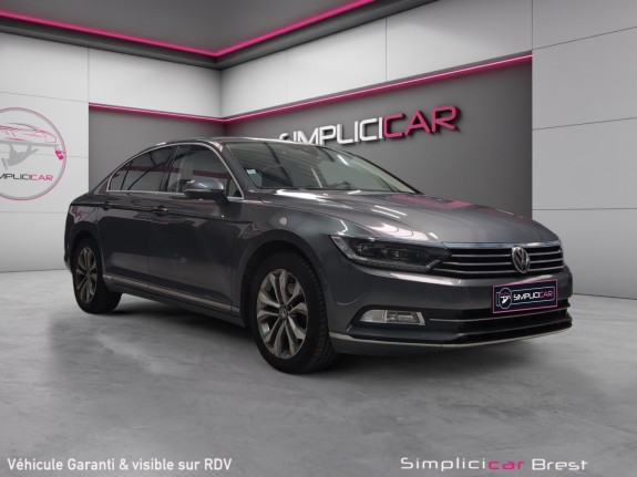 Volkswagen passat 2.0 tdi 190 bluemotion technology carat edition dsg6 -attelage - garantie 12 mois occasion simplicicar...