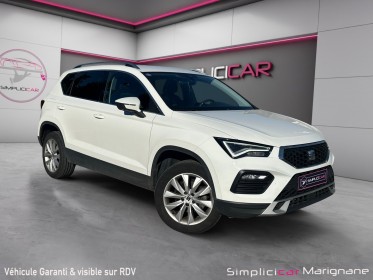 Seat ateca 1.5 tsi 150 ch dsg7 style garantie 12 mois camera recul / carplay / keyless occasion simplicicar marignane ...