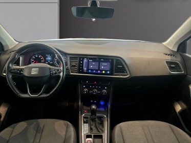 Seat ateca 1.5 tsi 150 ch dsg7 style garantie 12 mois camera recul / carplay / keyless occasion simplicicar marignane ...