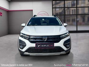 Dacia sandero eco-g 100 - 22 stepway confort-camÉra de recul-ecran tactile-bluethooth-garantie 12 mois- occasion simplicicar...