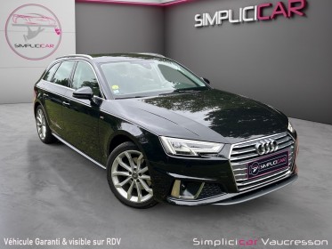 Audi a4 avant 35 tdi 150 s tronic 7 design luxe occasion simplicicar vaucresson simplicicar simplicibike france