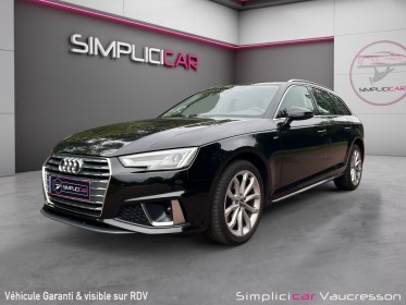 Audi a4 avant 35 tdi 150 s tronic 7 design luxe occasion simplicicar vaucresson simplicicar simplicibike france