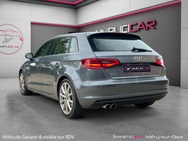 Audi a3 sportback 2.0 tdi 150 ambition luxe s tronic 6 toit ouvrant intérieur cuir keyless attelage entretien audi...