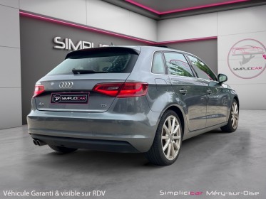 Audi a3 sportback 2.0 tdi 150 ambition luxe s tronic 6 toit ouvrant intérieur cuir keyless attelage entretien audi...