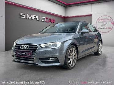 Audi a3 sportback 2.0 tdi 150 ambition luxe s tronic 6 toit ouvrant intérieur cuir keyless attelage entretien audi...