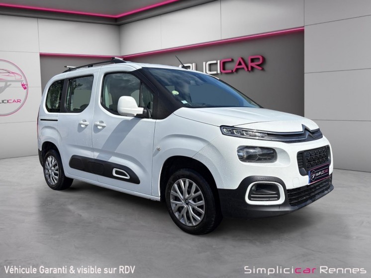 Citroen berlingo 5 places taille m 1.5 bluehdi 100ch feel - attelage - radar ar - carplay occasion simplicicar rennes... Citroen berlingo 5 places taille m 1.5 bluehdi 100ch feel - attelage - radar ar - carplay occasion simplicicar rennes...