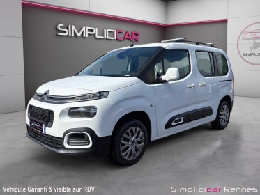 Citroen berlingo 5 places taille m 1.5 bluehdi 100ch feel - attelage - radar ar - carplay occasion simplicicar rennes...