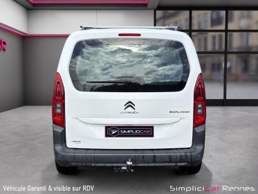 Citroen berlingo 5 places taille m 1.5 bluehdi 100ch feel - attelage - radar ar - carplay occasion simplicicar rennes...