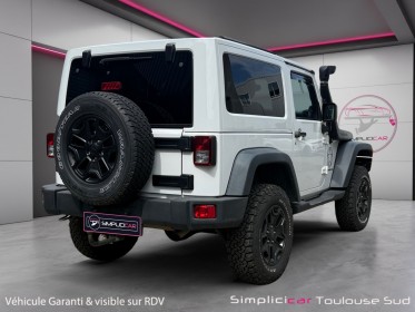 Jeep wrangler 2.8 crd 200 moab auto snorkel kit réhaussé falcon courroie distribution à jour garantie 12 mois occasion...